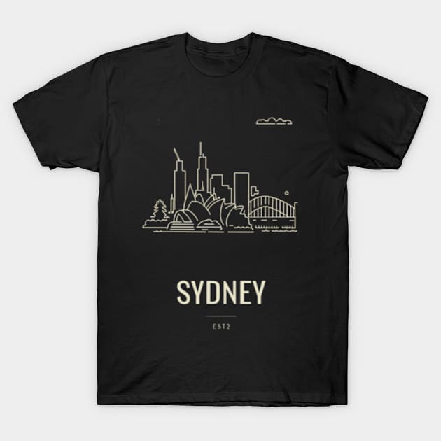 Sydney T-Shirt by TshirtMA